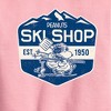 Boys' - Peanuts - Ski Shop Graphic Long Sleeve Fleece Sweatshirt - 2 of 4