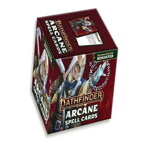 Pathfinder Arcane Spell Cards (Remastered) (P2) - by  Paizo Publishing (Hardcover) - 1 of 1