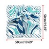 Allegra K Women's Soft Square Neck Scarves Multi Pattern Neckerchief - 3 of 3