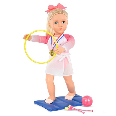 Gymnastics Set for 18 Inch Dolls