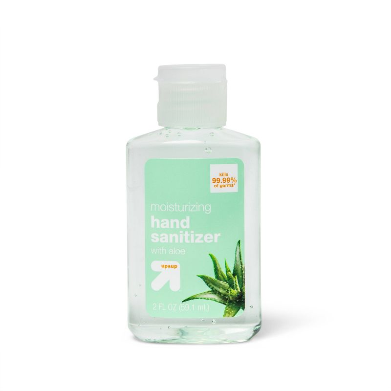 T&#38;T Hand Sanitizer Gel with Aloe - 2 fl oz -Trial Size - up &#38; up&#8482;, 1 of 3