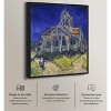 Art Remedy Vincent van Gogh - The Church in Auvers Van Gogh Classic Fields and Floral Wall Art Framed - 3 of 4