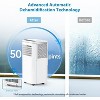 Portable Air Conditioners 8000 BTU, 4-IN-1 Indoor AC Unit with Cooling, Dehumidifier, Portable AC with Remote Control for Home Office - 4 of 4