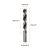 Unique Bargains High-Speed Steel Metric Carpenter Twist Straight Brad Point Drill Bit - 2 of 3