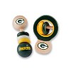 BabyFanatic Wood Rattle 2 Pack - NFL Green Bay Packers Baby Toy Set - 2 of 4