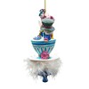 Kurt Adler 6.25-Inch Hollywood Hats Alice Teaparty Ornament - 2 of 4