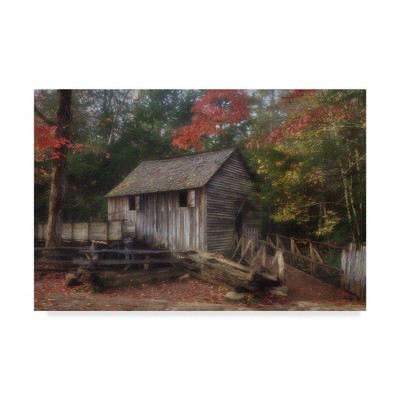 22" x 32" Cades Cove Grist Mill by Galloimages Online - Trademark Fine Art