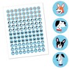 Big Dot of Happiness Pawty Like a Puppy - Dog Baby Shower or Birthday Party Round Candy Sticker Favors - Labels Fits Chocolate Candy (1 sheet of 108) - 2 of 4