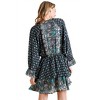 Women's Paisley Print Layered Dress - umgee - 3 of 4