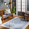 Hauteloom Anja Blue Outdoor Rug - 4 of 4