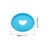 Unique Bargains Plastic DIY Notebook Planner Heart Book Binding Discs 22 Pcs - 2 of 4