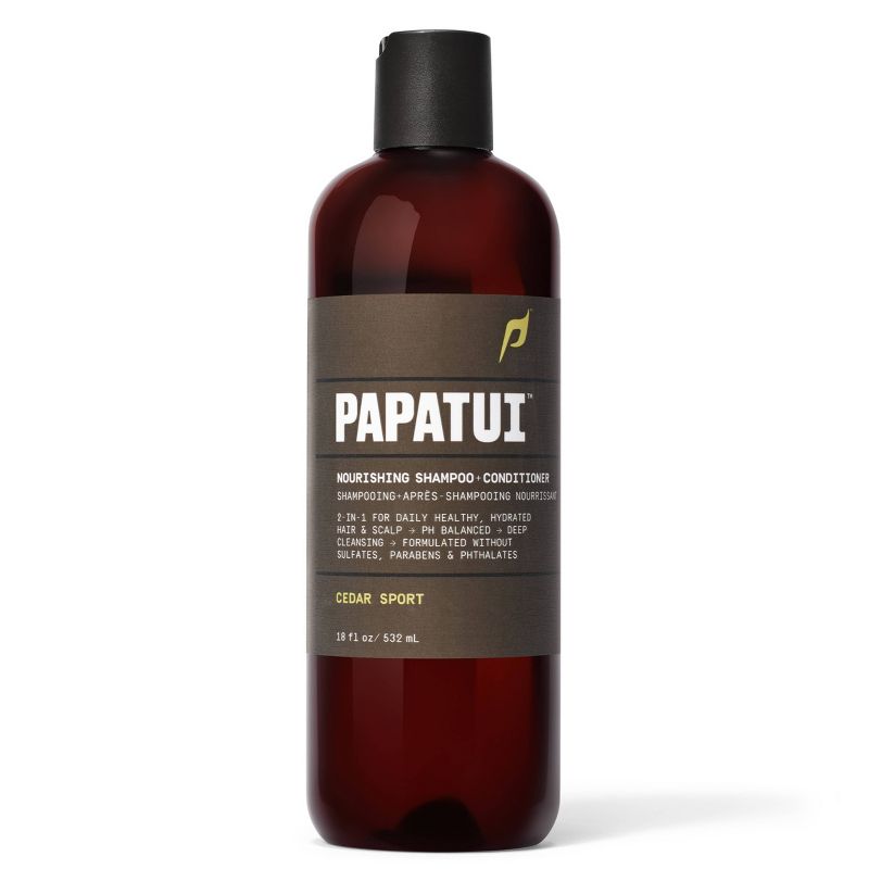 Papatui Nourishing Shampoo+Conditioner 2-in-1 Cedar Sport - 18 fl oz, 1 of 10