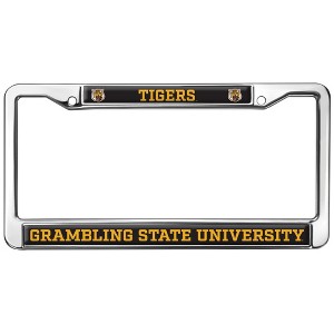Grambling State University Tigers Full Size Standard License Plate Metal Frame - 1 of 4