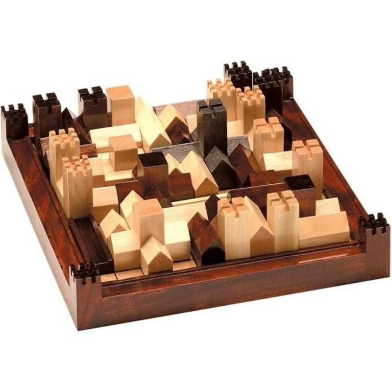 Cathedral Classic Wooden Tabletop Strategy Board Game, 2 of 5