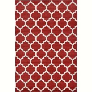 Unique Loom Trellis Philadelphia Geometric Indoor Woven Area Rug - 1 of 4