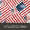 Pimpernel American Flag Placemats - Set of 4 (15.7” x 11.7”), Cork, Patriotic Design, Easy to Clean, Heat & Stain Resistant - 4 of 4
