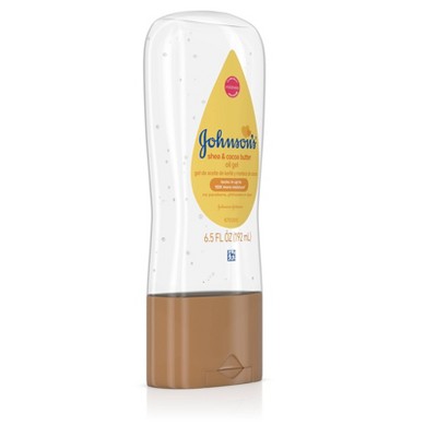 johnson's baby oil gel target