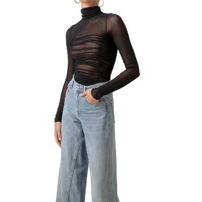 Women's Quincy Turtleneck - line and dot