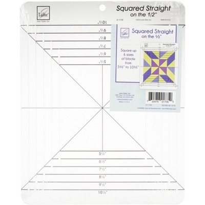 June Tailor Squared Straight On The 1/2 Inch Ruler