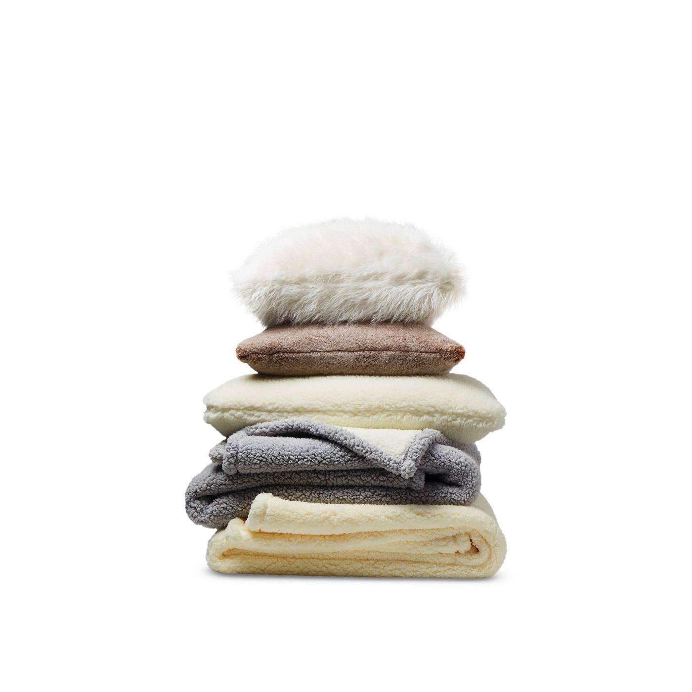 Solid Sherpa Throw Blanket - Threshold™ - image 2 of 2