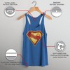 Womens Superman Classic Letter Logo Racerback Tank - 3 of 4