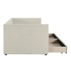 Corduroy Twin Daybed with Drawers & Wood Slats - Stylish & Practical - 2 of 4