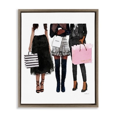 Stupell Industries Fashion Models Glam Watercolor, 25" x 31"