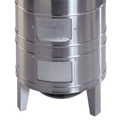Americana Stainless Steel Charcoal Water Smoker with Wood Handles