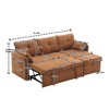 NicBex L-Shaped Chenille Reversible Sleeper Sectional Sofa with Storage Chaise for Living Room,Apartment,Office - 3 of 4