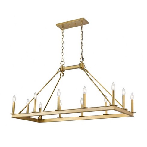 Z-Lite Barclay 12 - Light Chandelier in  Olde Brass - image 1 of 3