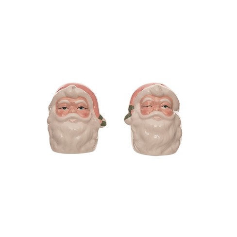 Santa Salt n' Pepper Shakers Set/2