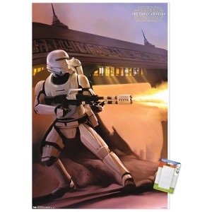 Trends International Star Wars: The Force Awakens - Fire Unframed Wall Poster Prints - 1 of 4