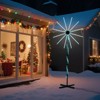 Karl Home 8.3ft White Windmill with LED Light Christmas Yard Decoration - 2 of 4