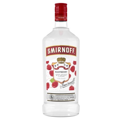 Smirnoff Raspberry Flavored Vodka - 1.75l Plastic Bottle : Target