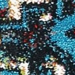 light blue/black