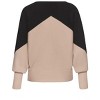 Women's Color Block Ribbed Knit Sweater - LASCANA - 4 of 4