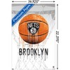 Trends International NBA Brooklyn Nets - Drip Basketball 21 Unframed Wall Poster Prints - 3 of 4