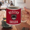 Western Oregon University Wolves Logo Ceramic Coffee Mug Novelty Gift Mugs for Coffee Tea and Hot Drinks 11oz White - 4 of 4