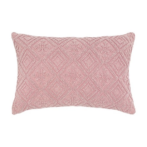 Pink throw pillows discount target