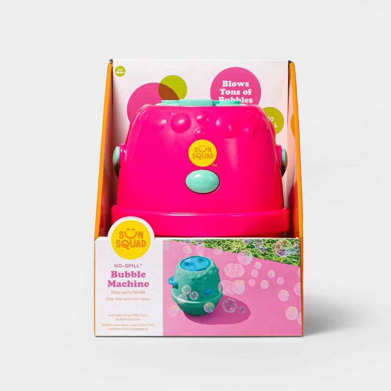 No Spill Bubble Machine (Colors May Vary) - Sun Squad&#8482;, 6 of 7