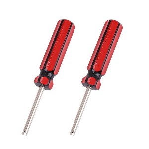 Unique Bargains 2 Pcs Car Truck Bike Screwdriver Valve Stem Core Remover Tire Repair Install Tool - 1 of 4