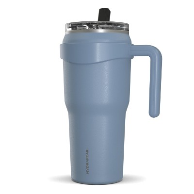 Voyager 40 oz Tumbler With Handle and Straw Lid - Powder Blue