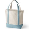 Lands' End Open Top Canvas Tote Bag - 2 of 3
