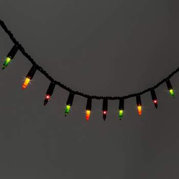 100ct Incandescent Halloween Mini String Lights Orange/Purple/Green - Hyde & EEK! Boutique™