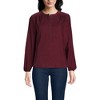 Lands' End Women's Pinwale Cord Smocked Popover Shirt - image 3 of 3