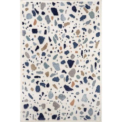 Nuloom Fern Modern Terrazzo Fringe Indoor Area Rug
