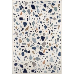 Nuloom Fern Modern Terrazzo Fringe Indoor Area Rug - 1 of 4