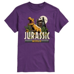 Men's - Jurassic Park - Jurassic World T Rex Short Sleeve Graphic T-Shirt - 1 of 3