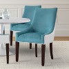 NicBex Dining Chair with Soft Cushion & Wood Legs Upholstered Polyester Fabric Dining Room Furniture Side Chair - 2 of 4