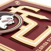 NCAA Florida State Seminoles 3D Logo Series Wall Art - 12"x12" - 4 of 4